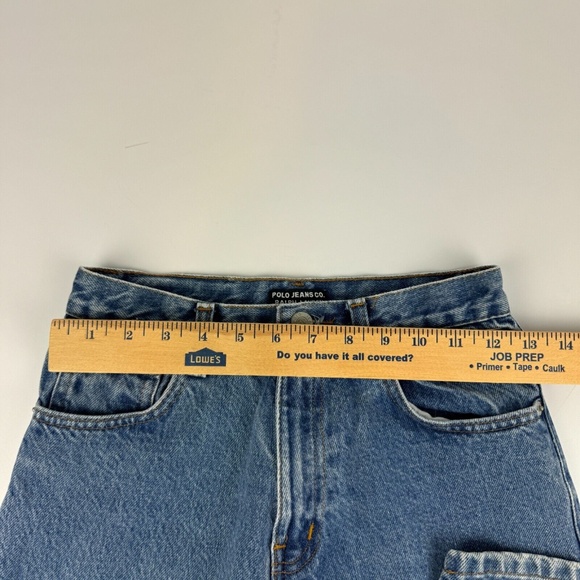 Vintage Polo Jeans Co Ralph Lauren Boys Size 10 26x26.5" Baggy Jeans - Picture 3 of 7